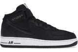 Nike Air Force 1 Mid Stussy Black White
