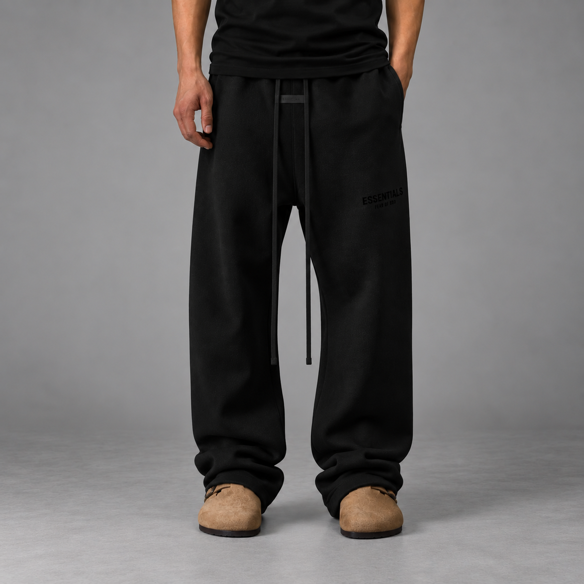 Fear of God Essentials Sweatpants Stretch Limo Relaxed (Flared)