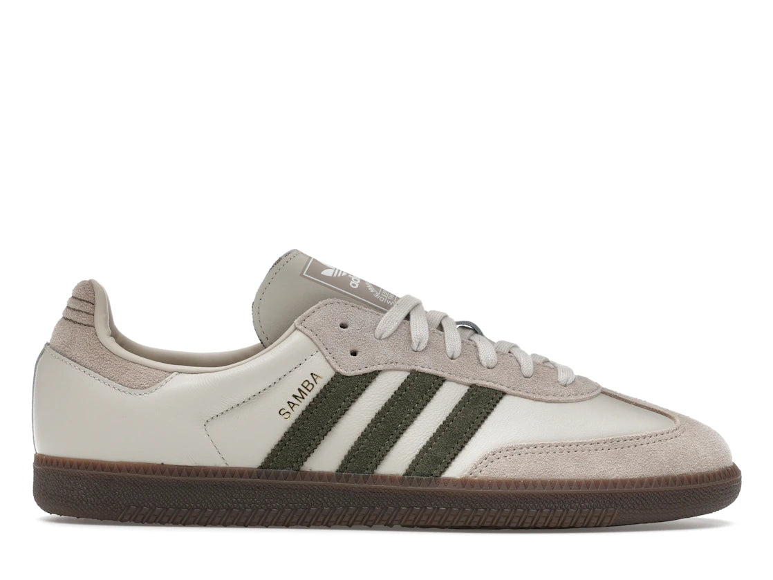 adidas Samba OG Aluminum Dark Khaki