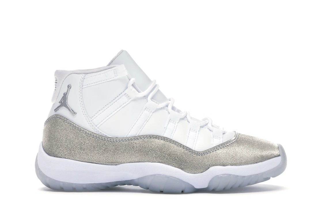 Jordan 11 Retro White Metallic Silver (Women's)