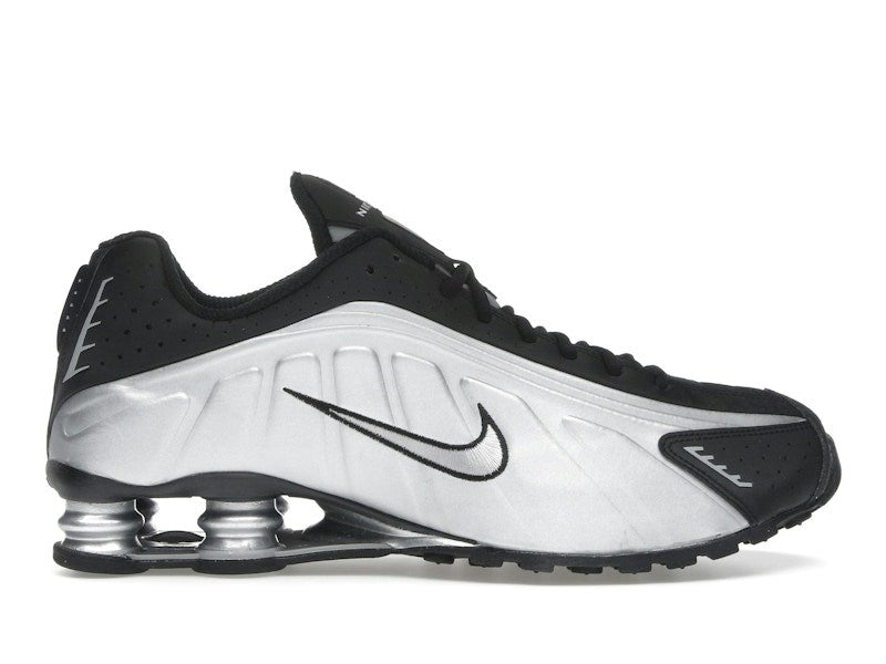 Nike Shox R4 Metallic Silver Black