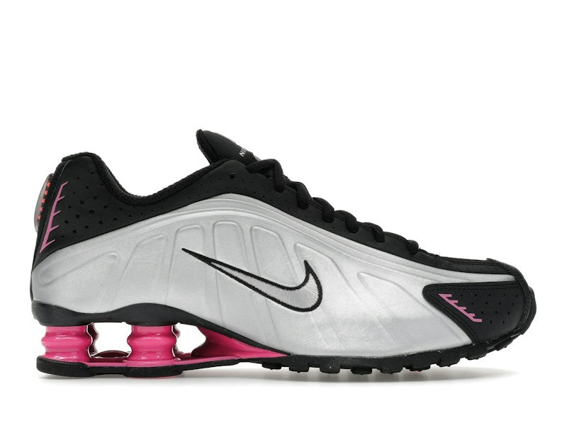 Nike Shox R4 Black Metallic Silver Pinksicle (Women's)