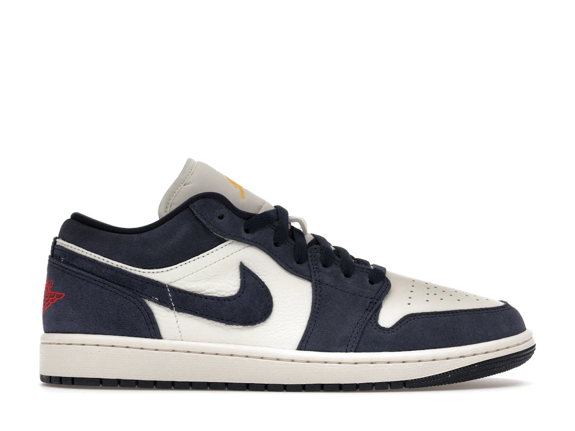 Jordan 1 Low SE Obsidian Suede