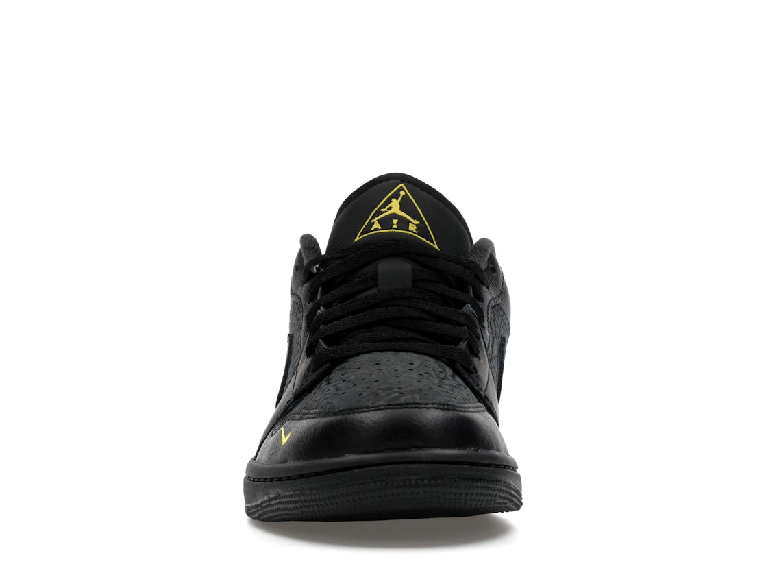 Jordan 1 Low Black Elephant Print