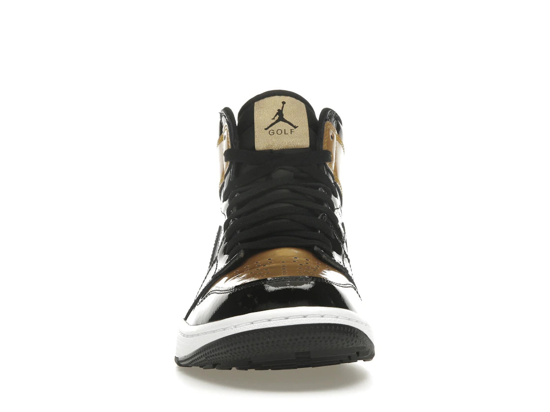 Jordan 1 Retro High Golf Patent Gold Toe