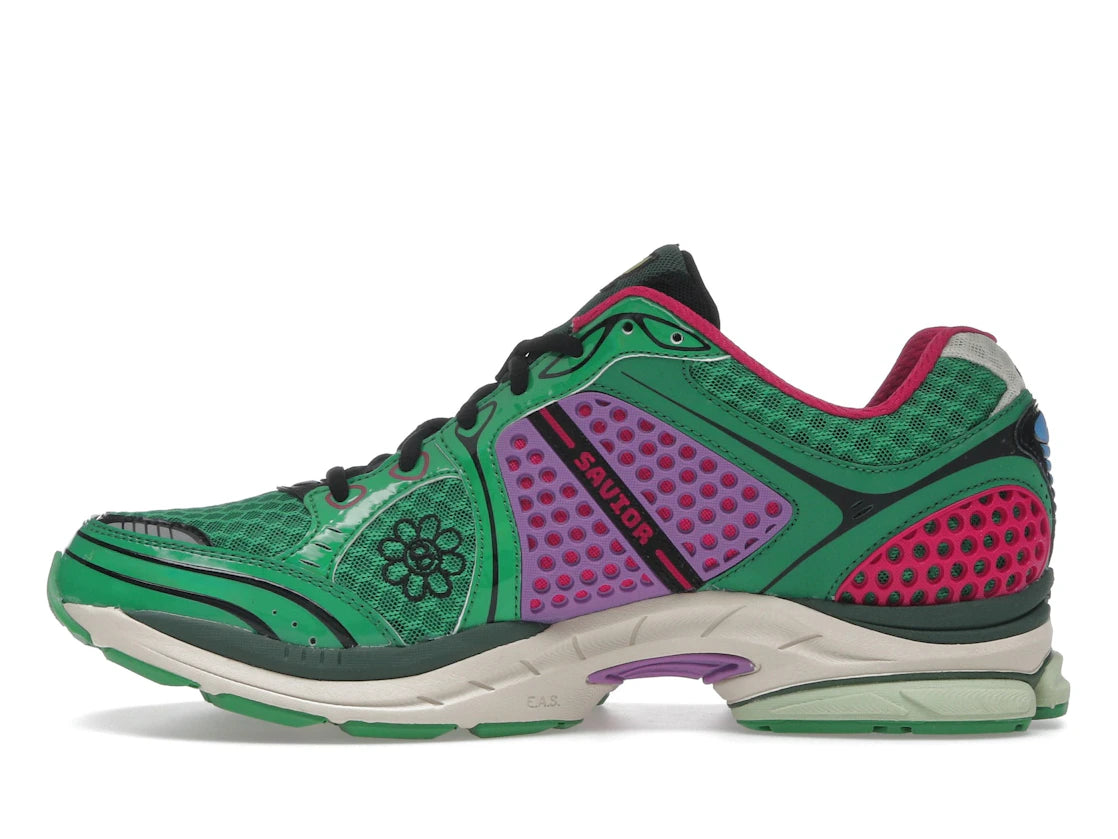 Saucony ProGrid Triumph 4 Jae Tips Flowers Grow Uptown Sugar Maple
