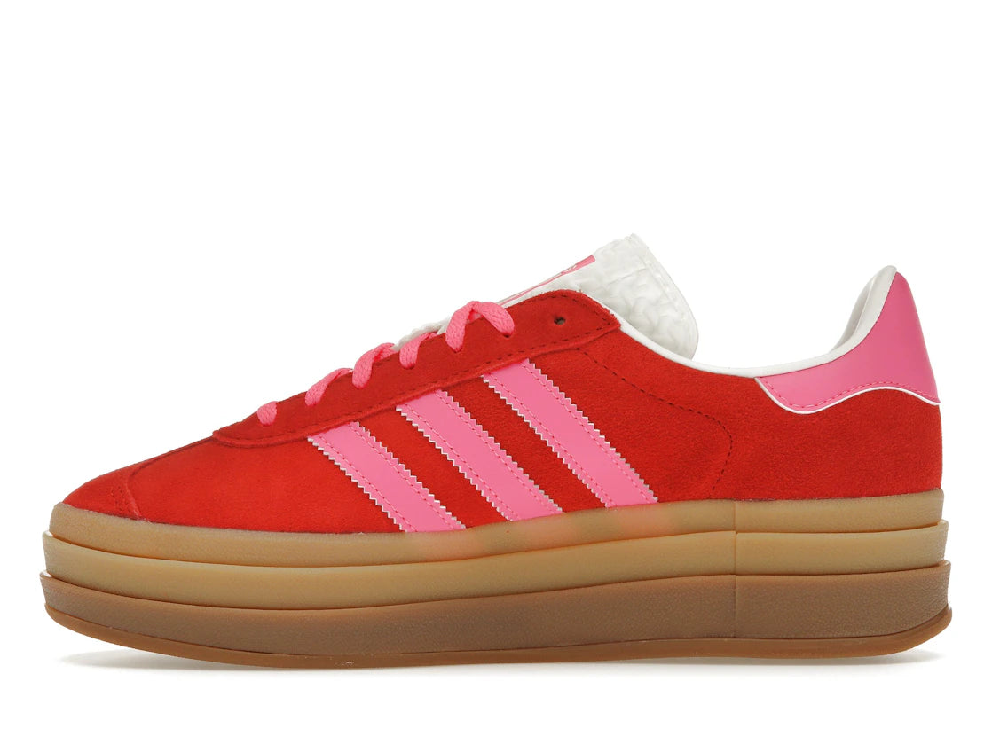 adidas Gazelle Bold Collegiate Red Lucid Pink (Women's)
