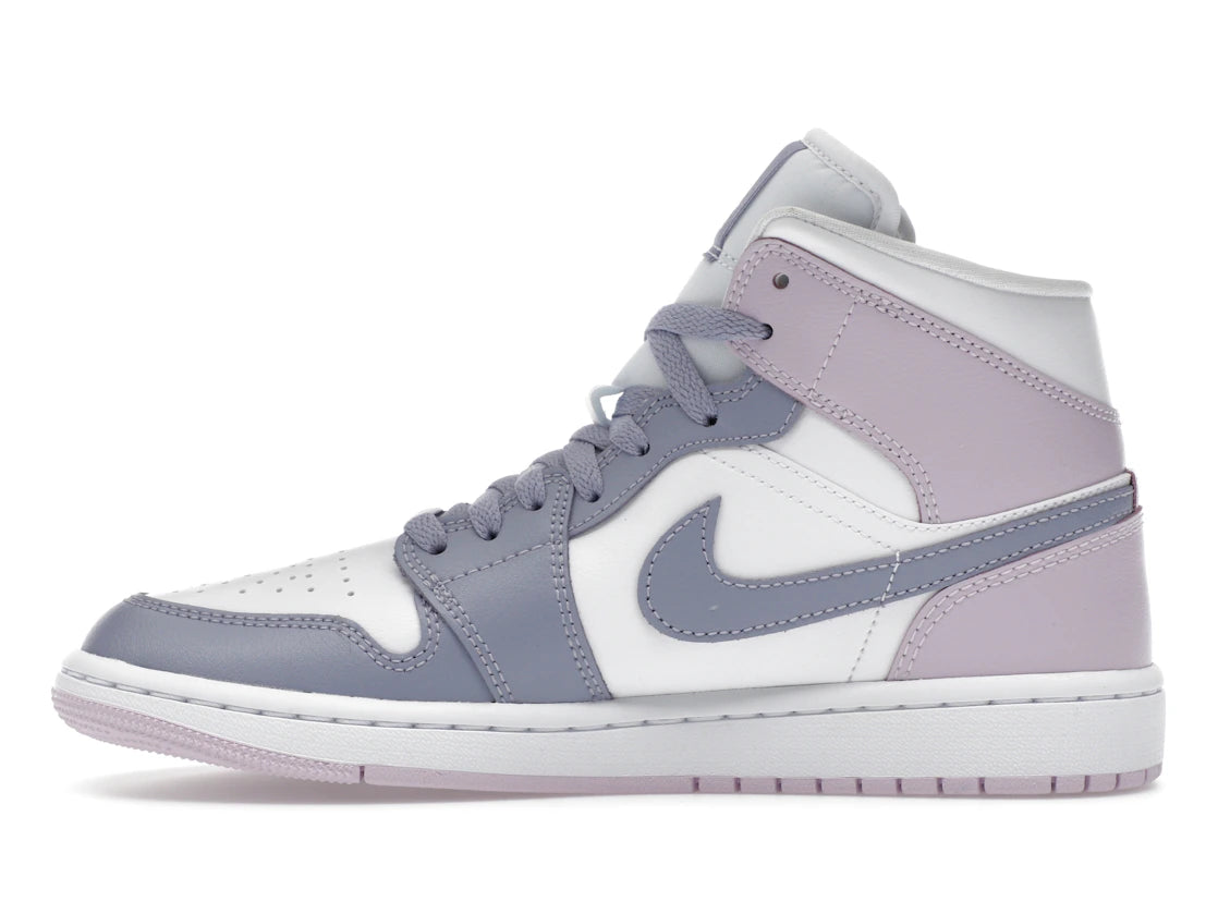 Jordan 1 Mid Indigo Haze Doll White (Women's)