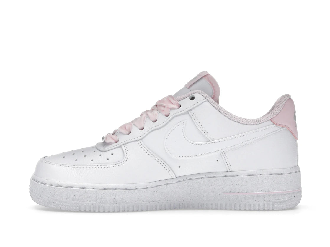 Nike Air Force 1 Low Vintage Pink Foam Velvet Laces (Women's)