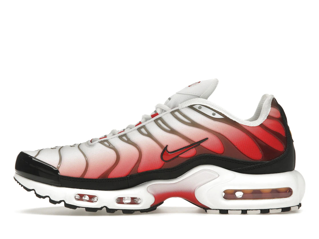 Nike Air Max Plus White Black University Red