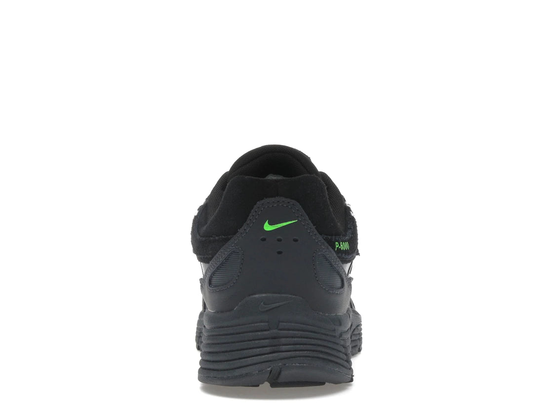 Nike P-6000 PRM Black Green Strike