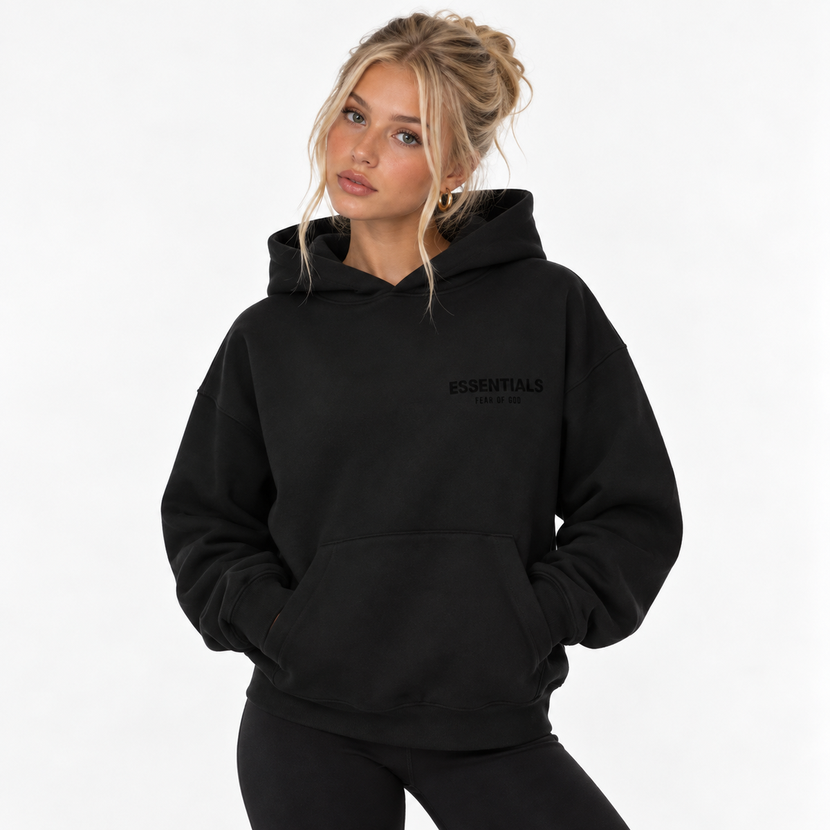 Fear of God Essentials Pullover Hoodie Stretch Limo